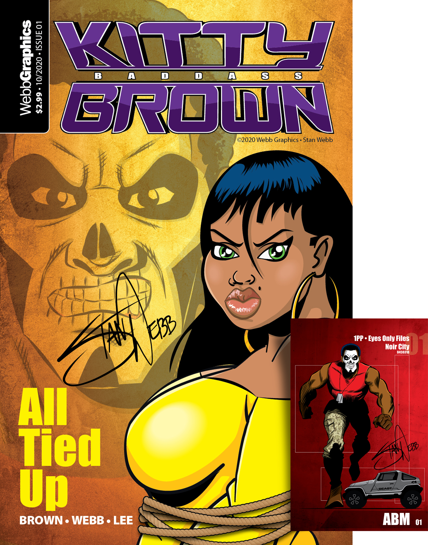 Kitty Brown Comicbook #1 Signed Edition
